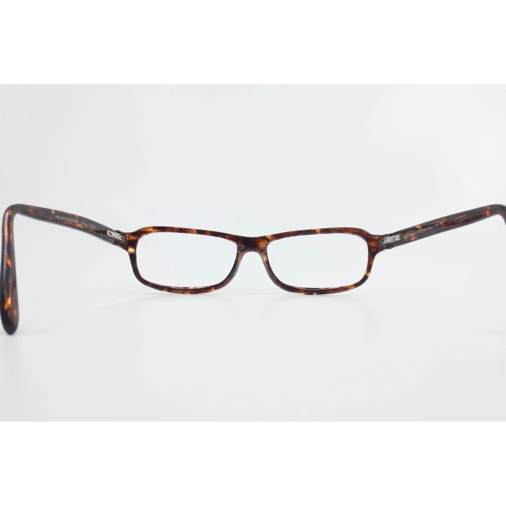 Kirkland Signature Mazatlan Havana Tortoise Rectangular Eyeglass Frames